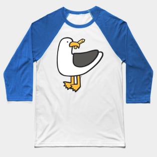 Cheeky Seagull Stole Your Chip Baseball T-Shirt